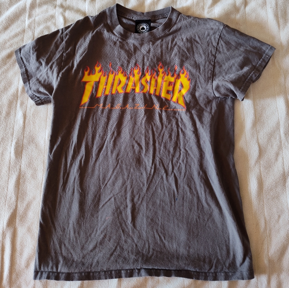 Thrasher skateboarding tee